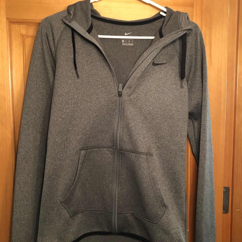 Nike hooded zip up